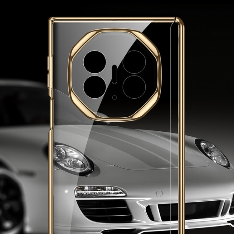 Pour Huawei Mate XT Ultimate Design GKK Étui de téléphone Phantom en TPU à couverture complète (doré)