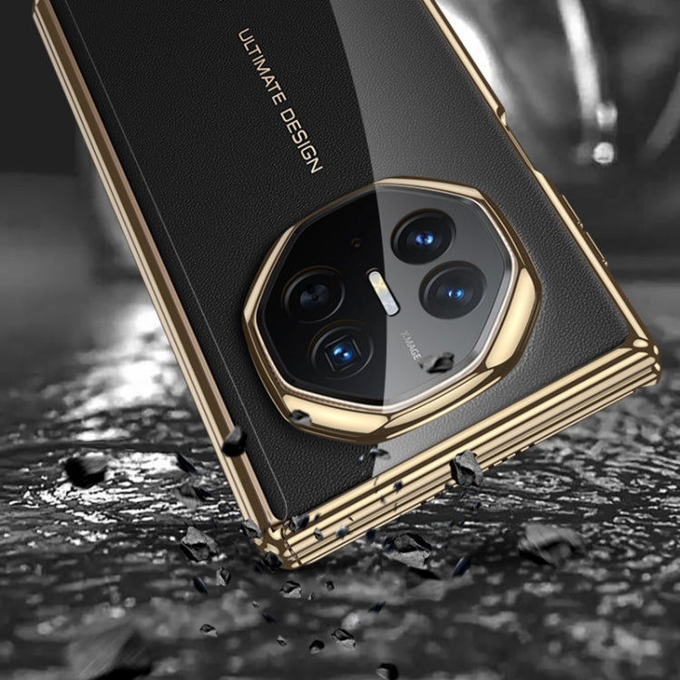 Pour Huawei Mate XT Ultimate Design GKK Étui de téléphone Phantom en TPU à couverture complète (doré)