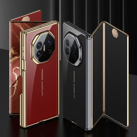 For Huawei Mate XT Ultimate Design GKK Full Coverage TPU Phantom Phone Case(Black)