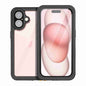 For iPhone 16 Plus RedPepper IP68 Waterproof Triple-proof Phone Case(Black)