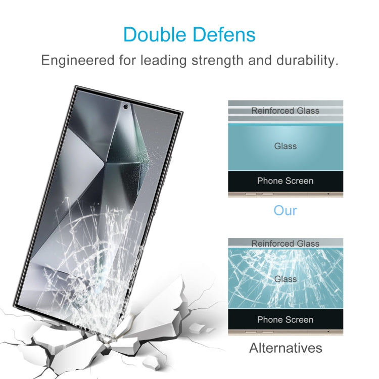 For Samsung Galaxy S25 Ultra 5G 0.26mm 9H 2.5D Tempered Glass Film, Not Support Fingerprint ID