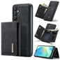 For Samsung Galaxy A16 5G DG.MING M1 Series 3-Fold Multi Card Wallet + Magnetic Phone Case(Black)