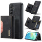 For Samsung Galaxy A16 5G DG.MING M2 Series 3-Fold Multi Card Bag + Magnetic Phone Case(Black)