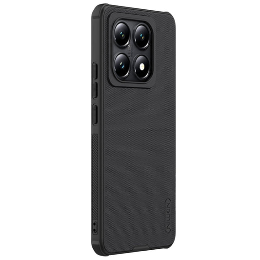 For Xiaomi 14T Pro NILLKIN Frosted Shield Pro PC + TPU Phone Case(Black)