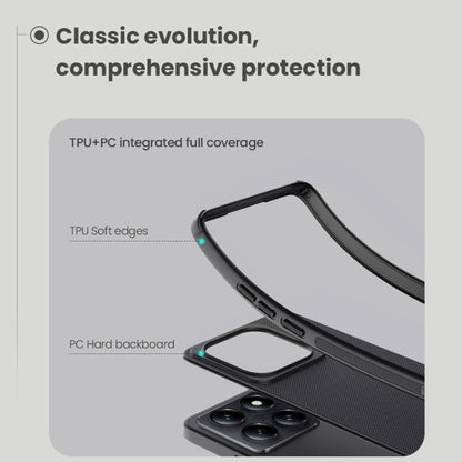 For Xiaomi 14T Pro NILLKIN Frosted Shield Pro PC + TPU Phone Case(Black)