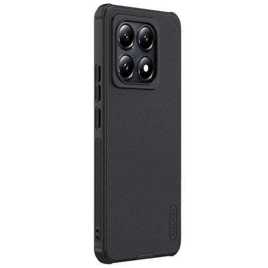 For Xiaomi 14T NILLKIN Frosted Shield Pro PC + TPU Phone Case(Black)