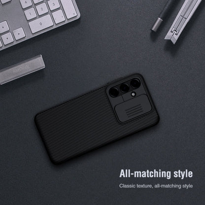 For Samsung Galaxy A16 5G NILLKIN Black Mirror Series Camshield PC Phone Case(Black)