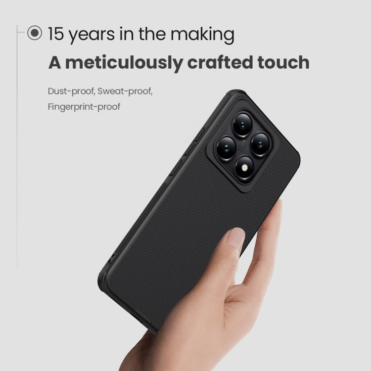 For Xiaomi 14T Pro NILLKIN Frosted Shield Pro Magnetic Phone Case(Black)