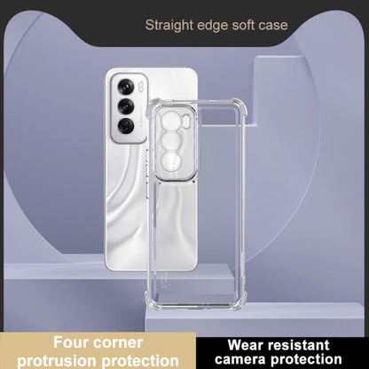 For OPPO Reno12 5G Global IMAK UX-4 Series Four-corner Shockproof Phone Case(Transparent)