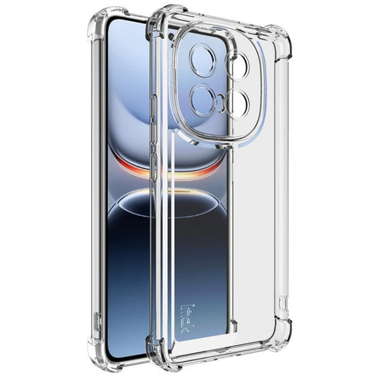 For vivo iQOO 13 IMAK UX-4 Series Four-corner Shockproof Phone Case(Transparent)