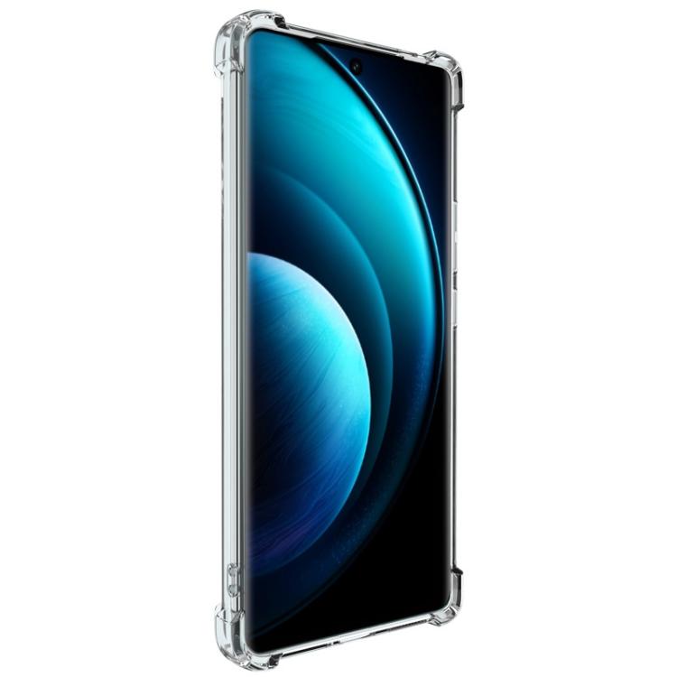 For vivo X100 IMAK UX-4 Series Four-corner Shockproof Phone Case(Transparent)