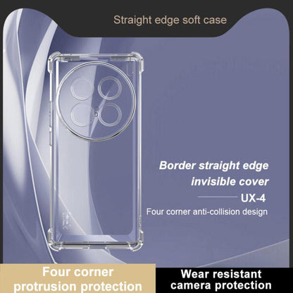 For vivo X100 Ultra IMAK UX-4 Series Four-corner Shockproof Phone Case(Transparent)