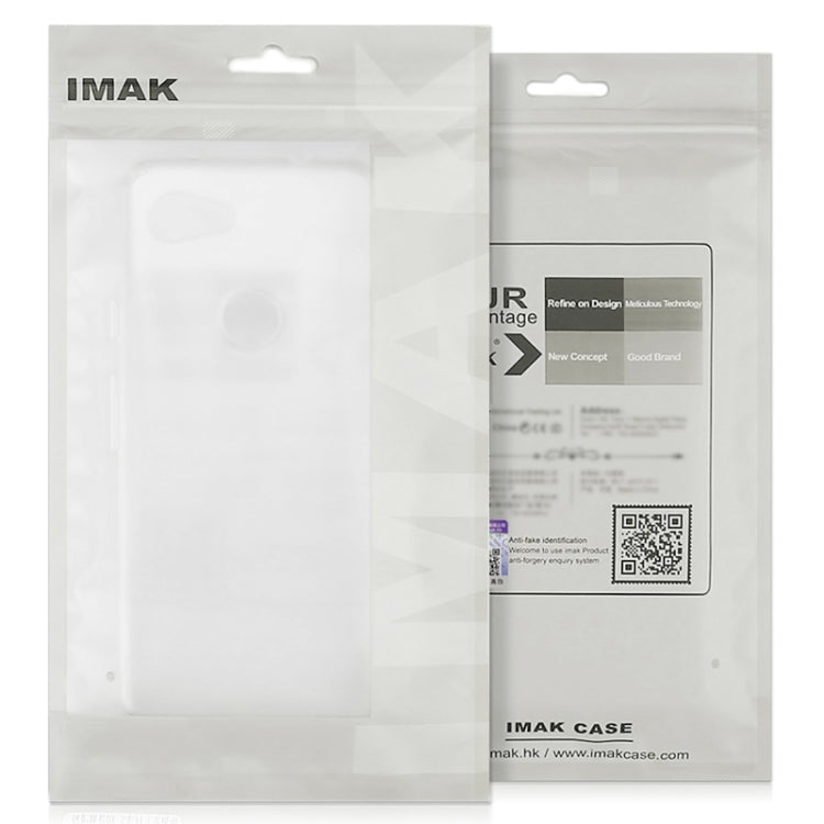 For vivo X100 Ultra IMAK UX-4 Series Four-corner Shockproof Phone Case(Transparent)