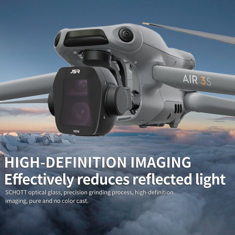 For DJI Air 3S JSR CB Series Drone Lens Filter, Filter:UV