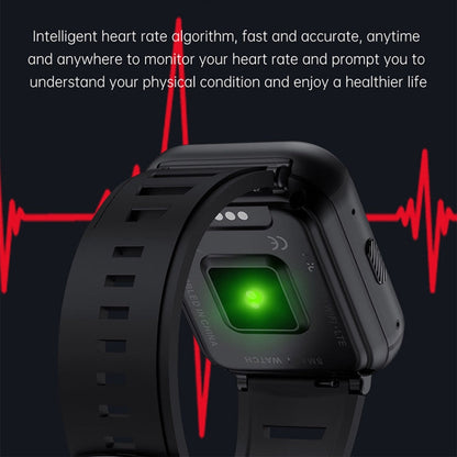 UNIWA DM66 4G Calling Smart Watch, 2GB+16GB, 1.99 inch IPS Screen Android 9.0 Support WiFi GPS(Black)