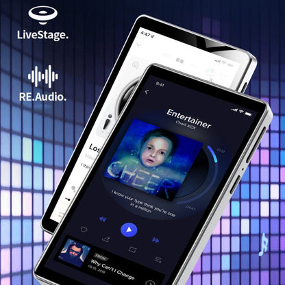 UNIWA MP009 4.0 inch IPS Screen Android 8.1 AI Smart Music Player Mini Tablet PC 2GB+16GB(Black)