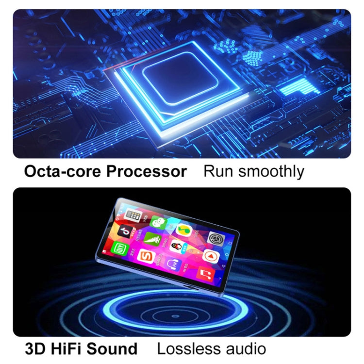 UNIWA MP009 4.0 inch IPS Screen Android 8.1 AI Smart Music Player Mini Tablet PC 2GB+16GB(Black)