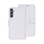 For Samsung Galaxy S24 FE 5G idewei Crazy Horse Texture Leather Phone Case(White)