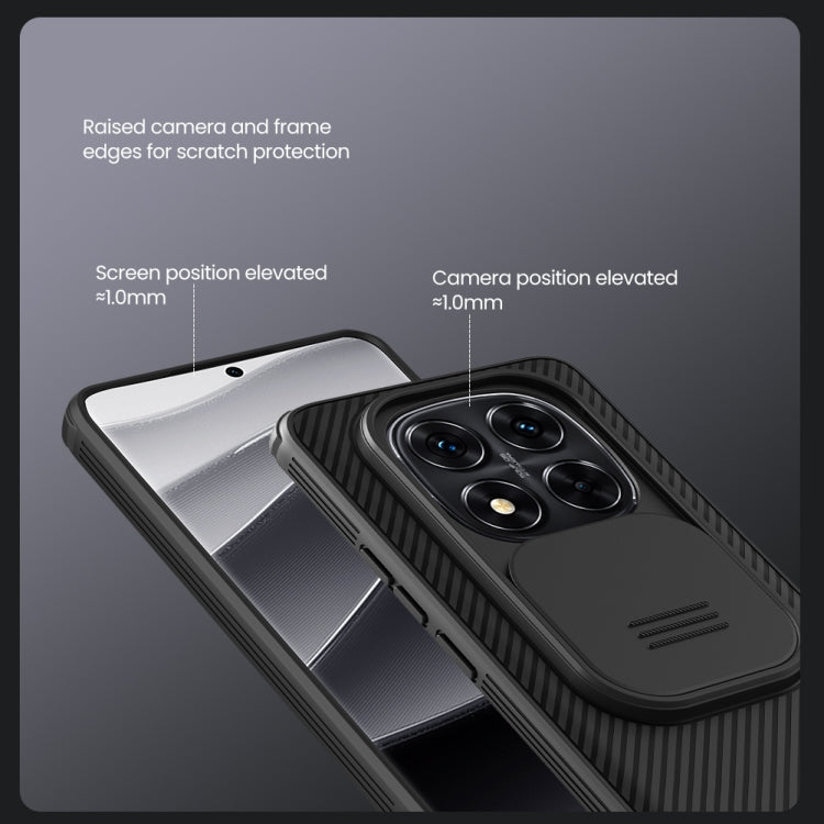 For Redmi Note 14 Pro+ 5G NILLKIN CamShield Pro PC Phone Case(Black)