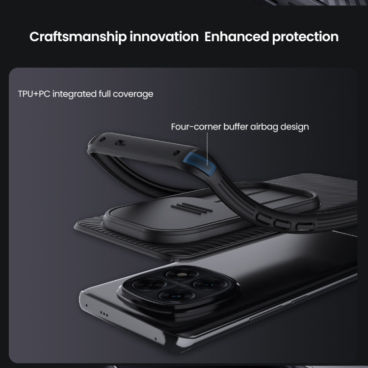 For Redmi Note 14 Pro 5G NILLKIN CamShield Pro PC Phone Case(Green)