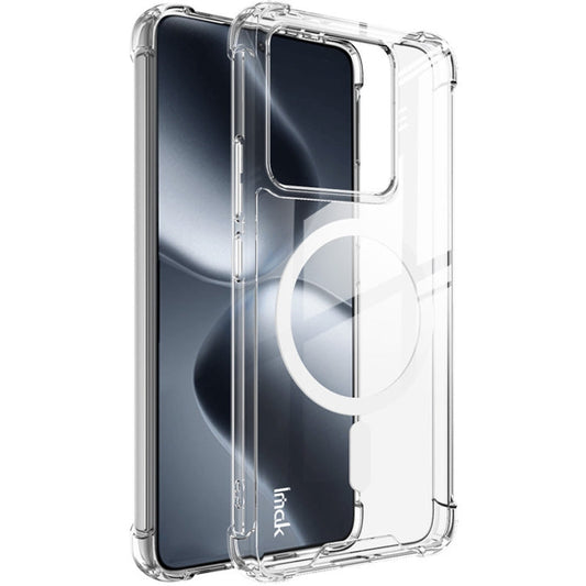 For Xiaomi 14T 5G IMAK Space Shield PC + TPU Airbag Shockproof MagSafe Phone Case(Transparent)