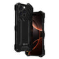 For iPhone 16 Pro R-JUST RJ-17 Shockproof Armor Hollow Metal Phone Case(Black)