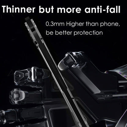 For iPhone 16 R-JUST RJ-17 Shockproof Armor Hollow Metal Phone Case(Black)