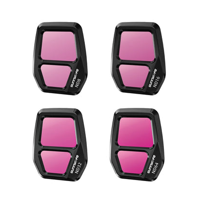 For DJI Air 3S Sunnylife Camera Lens Filter, Filter:4 in 1 ND8-64