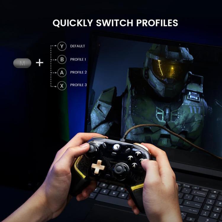 Manette de jeu filaire GameSir Kaleid Flux