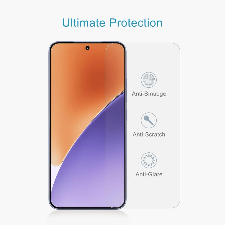 For Xiaomi 15 0.18mm 9H 2.5D Tempered Glass Film, Support Fingerprint Unlocking