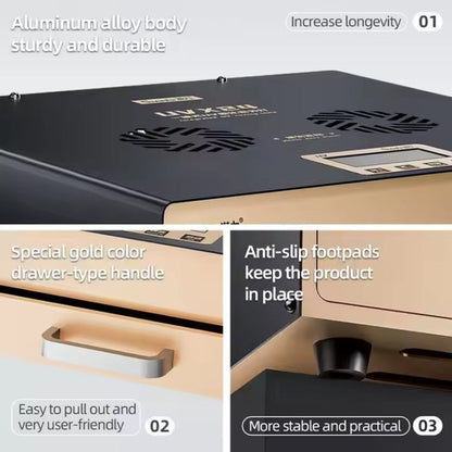 Qianli UVX24 16 inch Powerful Integrated UV Curing Lamp Box, Plug:UK Plug