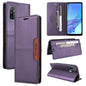 For OPPO A53 / A53s GQUTROBE G01 RFID Anti-theft Leather Phone Case(Purple)