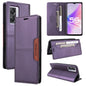 For OPPO A57 5G / A77 5G GQUTROBE G01 RFID Anti-theft Leather Phone Case(Purple)