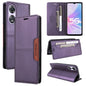 For OPPO A58 5G GQUTROBE G01 RFID Anti-theft Leather Phone Case(Purple)