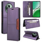 For OPPO Reno12 F 5G GQUTROBE G01 RFID Anti-theft Leather Phone Case(Purple)