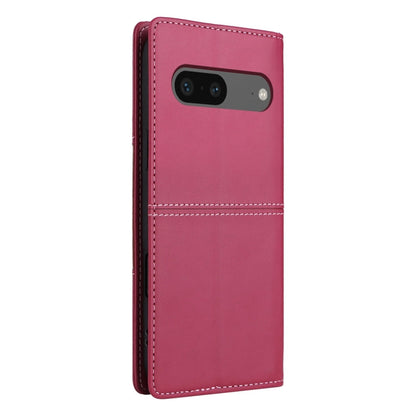 For Google Pixel 7 GQUTROBE G01 RFID Anti-theft Leather Phone Case(Red)