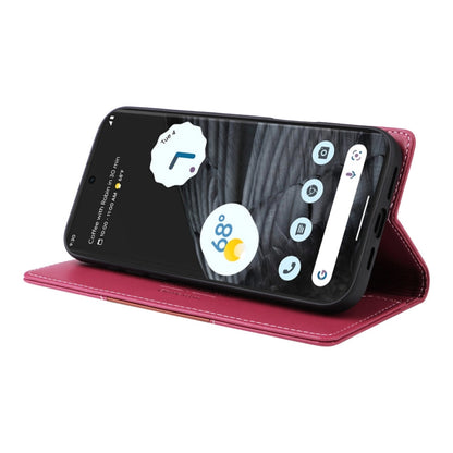 For Google Pixel 7 Pro GQUTROBE G01 RFID Anti-theft Leather Phone Case(Red)