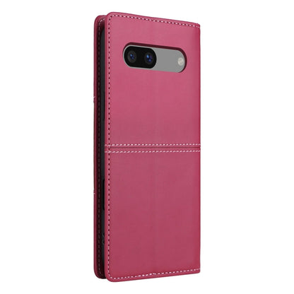 For Google Pixel 7a GQUTROBE G01 RFID Anti-theft Leather Phone Case(Red)