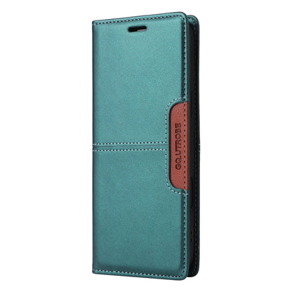 For Google Pixel 8 GQUTROBE G01 RFID Anti-theft Leather Phone Case(Green)