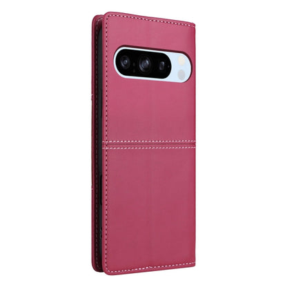 For Google Pixel 8 Pro GQUTROBE G01 RFID Anti-theft Leather Phone Case(Red)