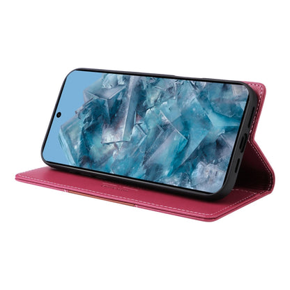 For Google Pixel 8 Pro GQUTROBE G01 RFID Anti-theft Leather Phone Case(Red)