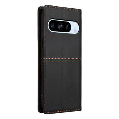 For Google Pixel 8 Pro GQUTROBE G01 RFID Anti-theft Leather Phone Case(Black)