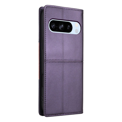 For Google Pixel 8 Pro GQUTROBE G01 RFID Anti-theft Leather Phone Case(Purple)