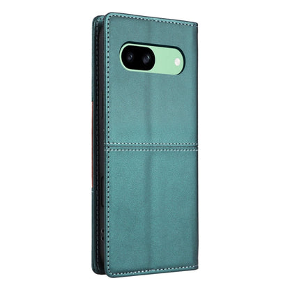 For Google Pixel 8a GQUTROBE G01 RFID Anti-theft Leather Phone Case(Green)