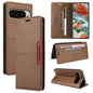 For Google Pixel 9 Pro XL GQUTROBE G01 RFID Anti-theft Leather Phone Case(Brown)