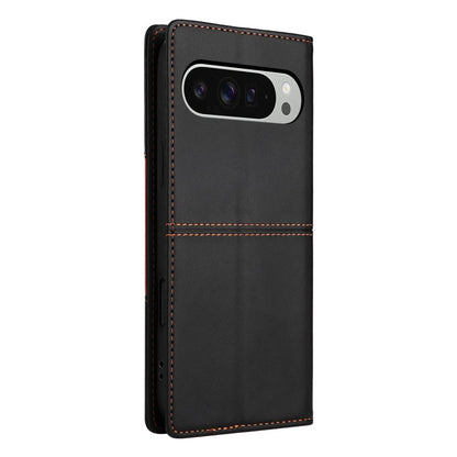 For Google Pixel 9 Pro XL GQUTROBE G01 RFID Anti-theft Leather Phone Case(Black)