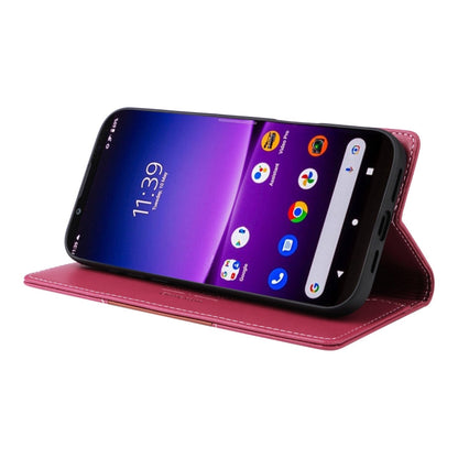 For Sony Xperia 1 IV GQUTROBE G01 RFID Anti-theft Leather Phone Case(Red)