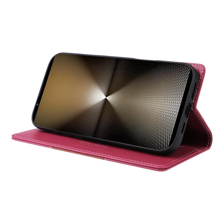 For Sony Xperia 1 VI GQUTROBE G01 RFID Anti-theft Leather Phone Case(Red)