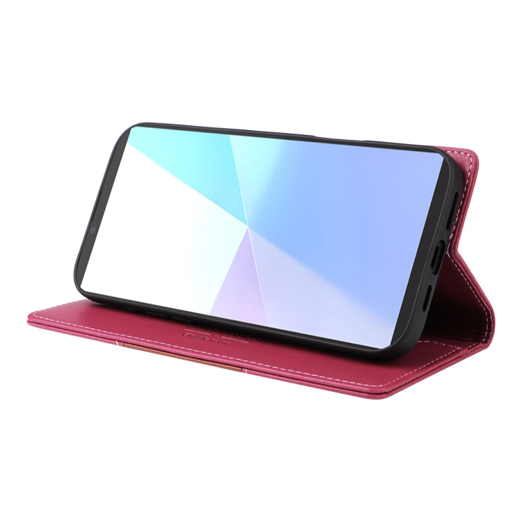 For Sony Xperia 5 VI GQUTROBE G01 RFID Anti-theft Leather Phone Case(Red)