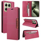 For Xiaomi 14T GQUTROBE G01 RFID Anti-theft Leather Phone Case(Red)